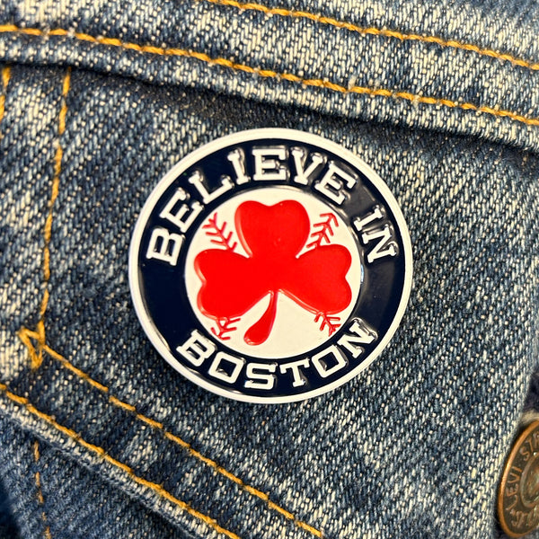 Believe in Boston - Green Shamrock Patch – Sully's Brand