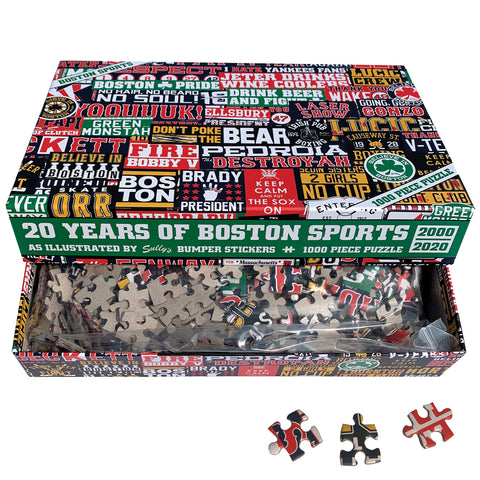 20 Years of Boston Sports 1,000 Piece Puzzle